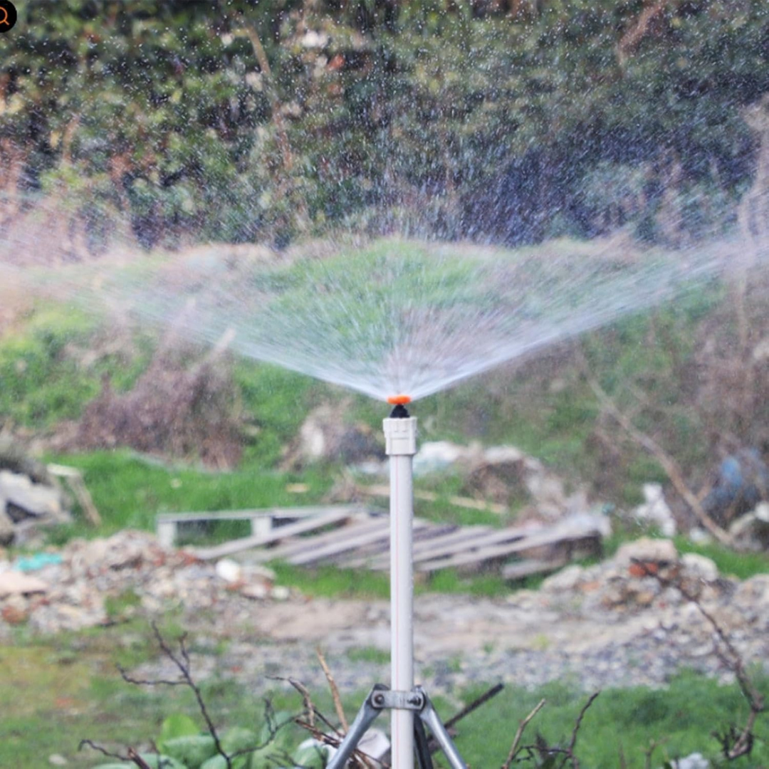 10 buses d'irrigation rotatives à 360 degrés.